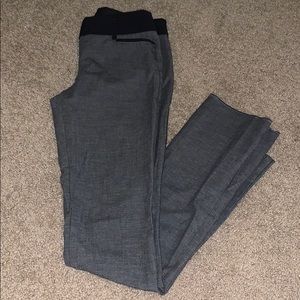 Dark grey columnist work pants
